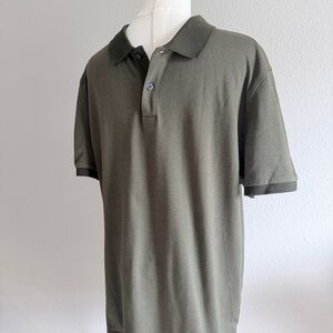 Banana Republic Olive Green Men's Polo